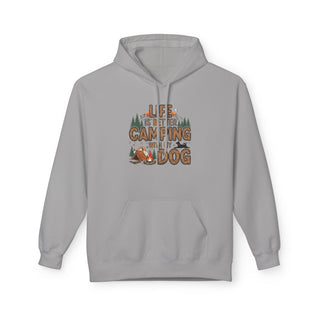 Life Is Better Camping With My Dog Hoodie