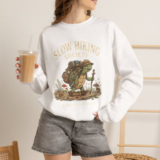 Slow Hiking Society Crewneck Sweatshirt
