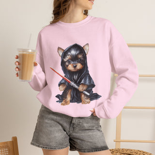 Yorkie Jedi Crewneck Sweatshirt
