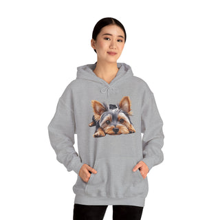 Pouting Puppy Yorkshire Terrier Hoodie