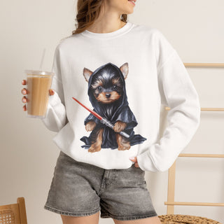 Yorkie Jedi Crewneck Sweatshirt
