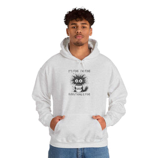 I'm Fine Hooded Sweatshirt