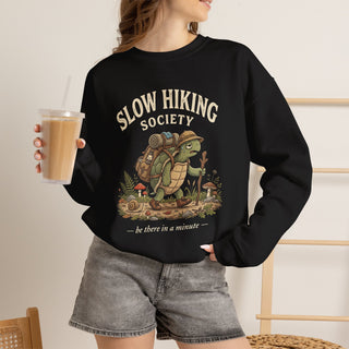 Slow Hiking Society Crewneck Sweatshirt