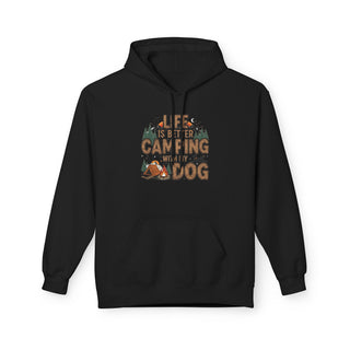 Life Is Better Camping With My Dog Hoodie