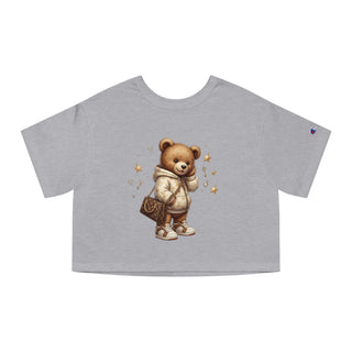 Luxury Teddy Bear Cropped T-Shirt