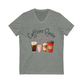 Caffeine Queen V Neck