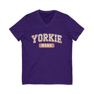 Yorkie Mama V-Neck T-Shirt