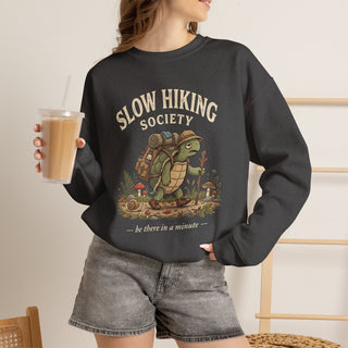Slow Hiking Society Crewneck Sweatshirt