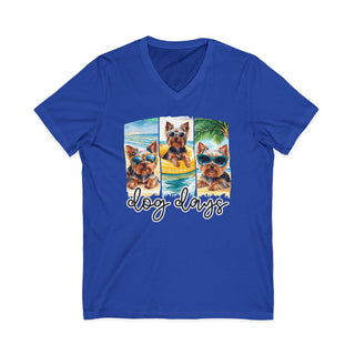 Dog Days V-Neck T-Shirt
