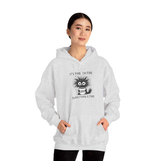 I'm Fine Hooded Sweatshirt