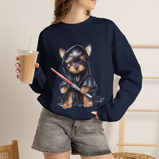 Yorkie Jedi Crewneck Sweatshirt