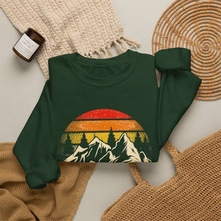I Love Peeing Outside Retro Camping Crewneck