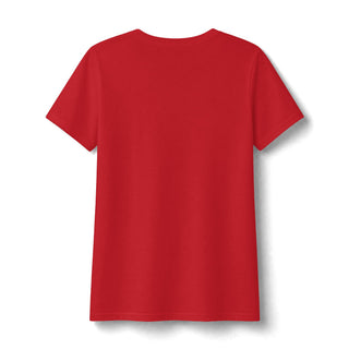 Floral Yorkshire Terrier V-Neck T-shirt