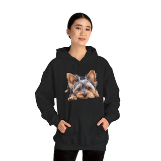 Pouting Puppy Yorkshire Terrier Hoodie