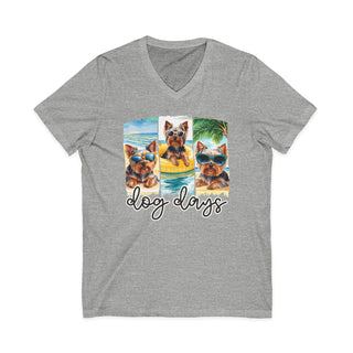 Dog Days V-Neck T-Shirt