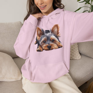 Pouting Puppy Yorkshire Terrier Hoodie