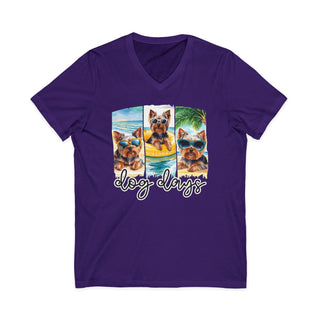 Dog Days V-Neck T-Shirt