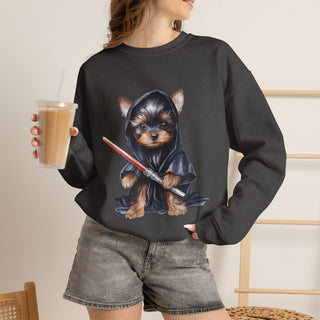 Yorkie Jedi Crewneck Sweatshirt
