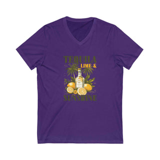 Tequila, Lime & Sunshine V-Neck