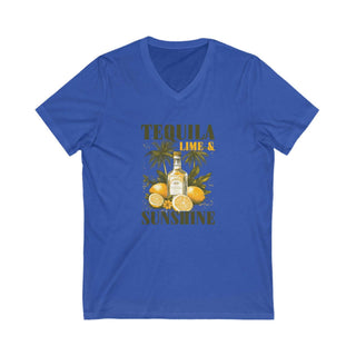 Tequila, Lime & Sunshine V-Neck
