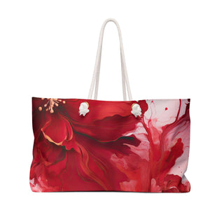 Classic Red Weekender Bag