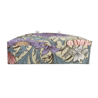 Purple Botanical Vintage Weekender Bag
