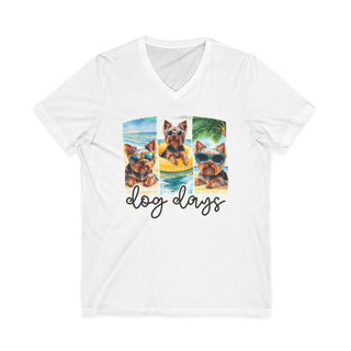Dog Days V-Neck T-Shirt