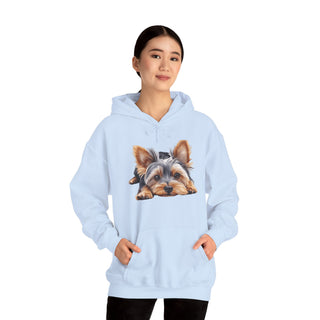 Pouting Puppy Yorkshire Terrier Hoodie