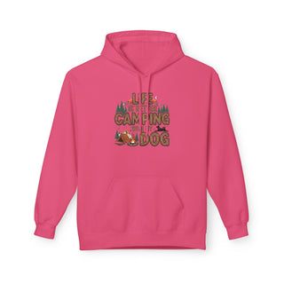 Life Is Better Camping With My Dog Hoodie