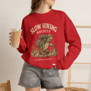 Slow Hiking Society Crewneck Sweatshirt