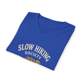 Slow Hiking Society V-Neck T-Shirt
