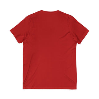 What Rhymes with Camping V‑Neck T-Shirt