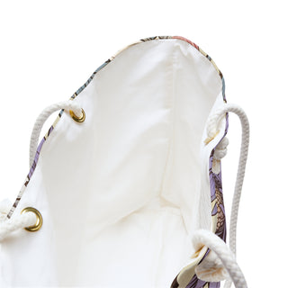 Purple Botanical Vintage Weekender Bag