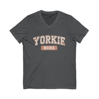 Yorkie Mama V-Neck T-Shirt