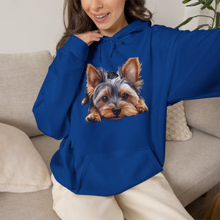 Pouting Puppy Yorkshire Terrier Hoodie