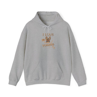 I Love Yorkies Hoodie Sweatshirt