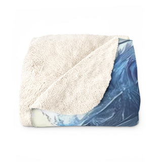 Blue Dragon Sherpa Blanket
