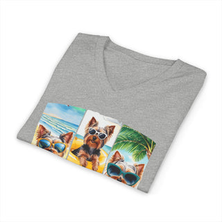 Dog Days V-Neck T-Shirt