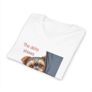 Data Shows I'm Adorable Shirt V-Neck T-Shirt