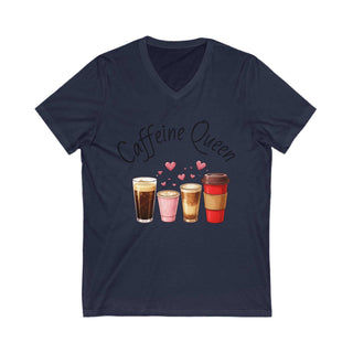 Caffeine Queen V Neck