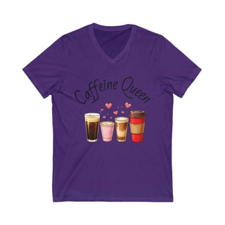 Caffeine Queen V Neck