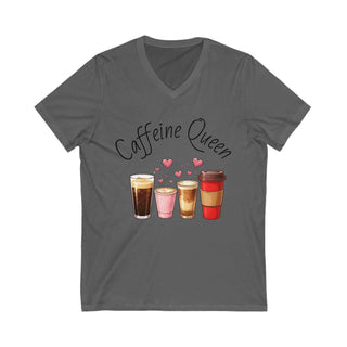 Caffeine Queen V Neck
