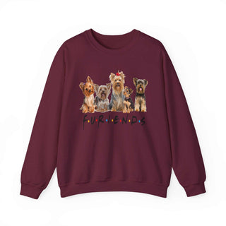 Fur-iends Dog Hoodie sweatshirt with cozy crewneck and dog-themed design