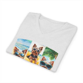 Dog Days V-Neck T-Shirt