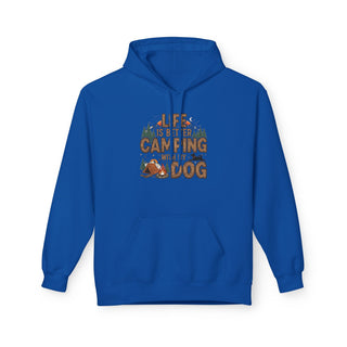 Life Is Better Camping With My Dog Hoodie