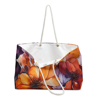 Watercolor Weekender Bag