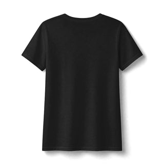 Floral Yorkshire Terrier V-Neck T-shirt