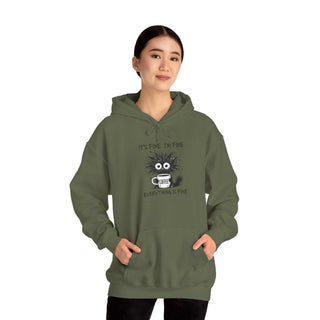 I'm Fine Hooded Sweatshirt