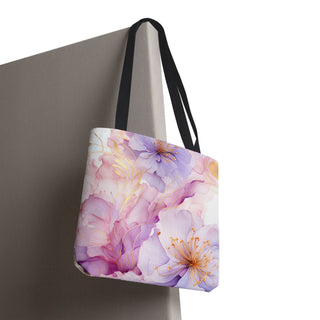 Pastel Purple Blossom Tote Bag
