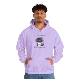 I'm Fine Hooded Sweatshirt